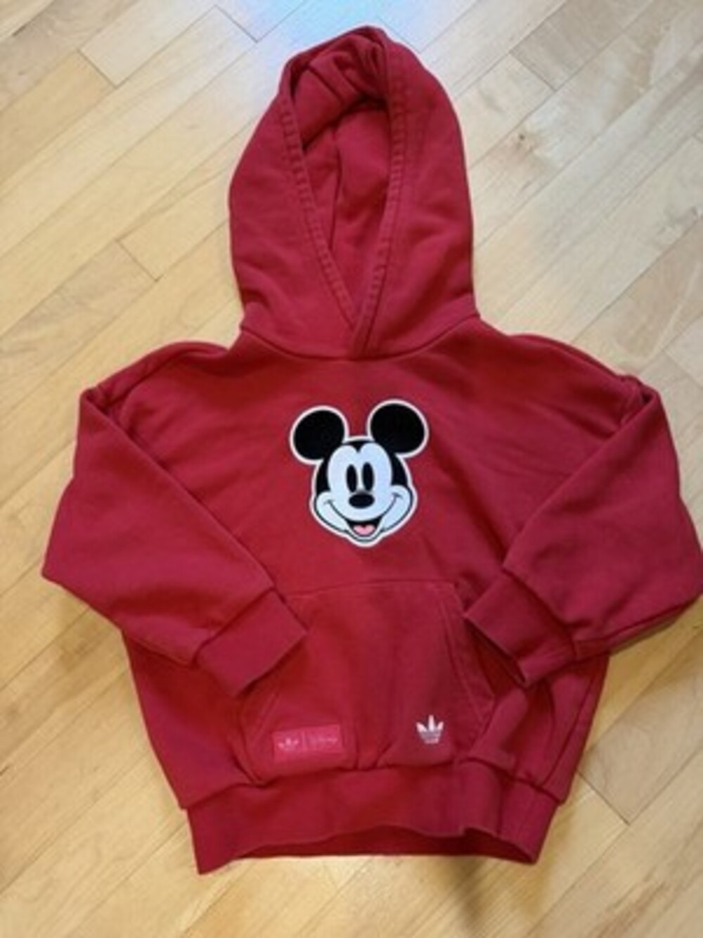 Adidas × Disney Mickey Mouse Pullover Hoodie Kids US 4T